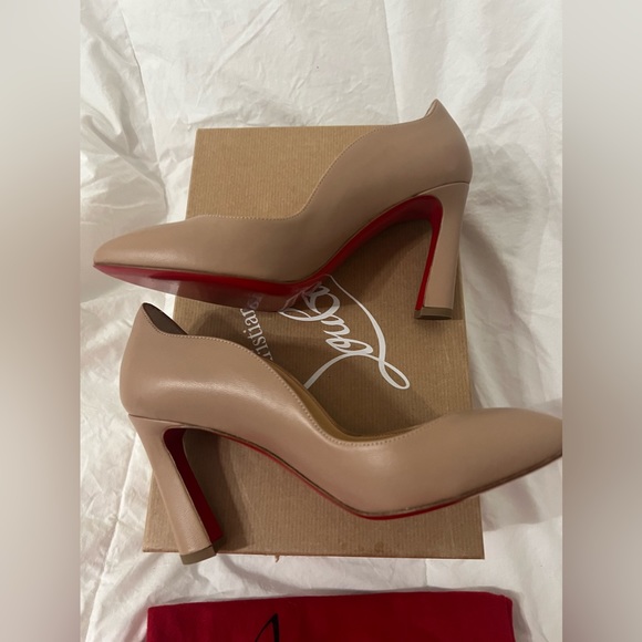 Christian Louboutin Agneska 85 Nappa Heels - Picture 3 of 8